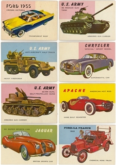 1954-55 Topps "World on Wheels" Near Set (163/180) 